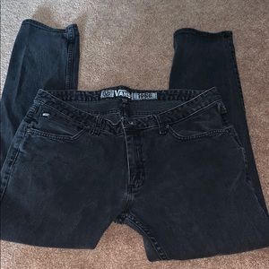 Vans 1966 men’s black jeans 34 x 30
